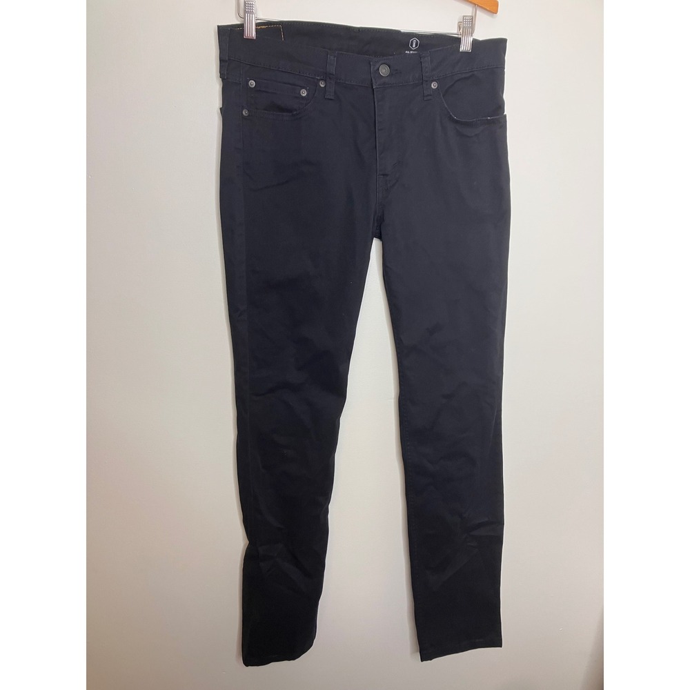 Levi's 511 Slim Pants Mens 32x34 Black Excellent All Seasons Tech WaterLess